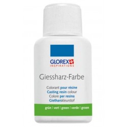 Giessharz Farbe grün