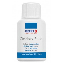 Giessharz Farbe blau