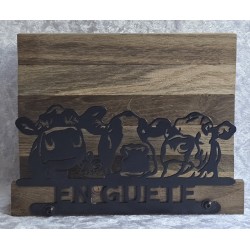 Servietten-Halter Drei Kühe...