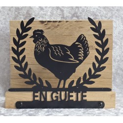 Servietten-Halter Huhn mit...