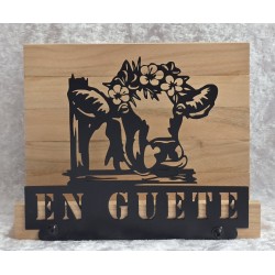 Servietten-Halter Kuh Kopf...