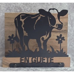 Servietten-Halter Kuh mit...