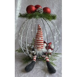 Metall Draht Kugel mit...