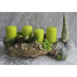 Adventsgesteck mit...