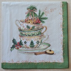 Serviette Tassen mit...