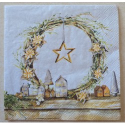 Serviette Weihnachts Deko...