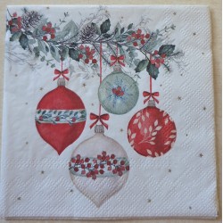 Serviette Vier Weihnachts...
