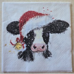 Serviette Kuh mit...