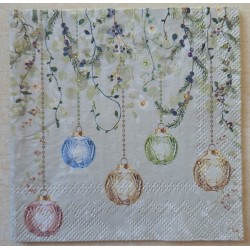 Serviette Fünf Weihnachts...