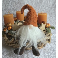 Adventsgesteck Schwemmholz...