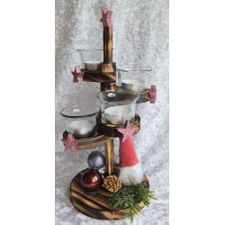 Adventsgesteck rund gestuft...