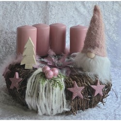 Adventsgesteck Reben rund...