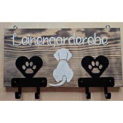 Leinengarderobe Metall...