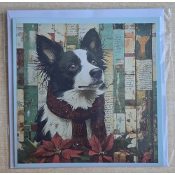 Karte Weihnachts Hund 9