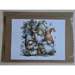 Karte Weihnachts Wichtel 5