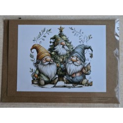 Karte Weihnachts Wichtel 6