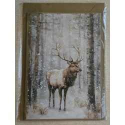 Karte Hirsch 1 /Winterwald