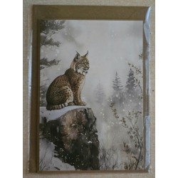 Karte Luchs/Winterwald