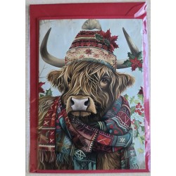 Karte Winter-Weihnachts...