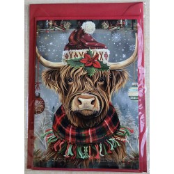 Karte Winter-Weihnachts...