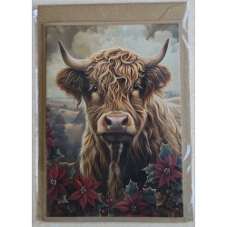 Karte Winter-Weihnachts...