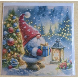 Karte Wichtel/Geschenk