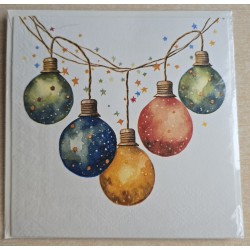 Karte Fünf Bunte...