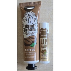 Handcreme und Lippenbalsam...