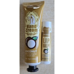 Handcreme und Lippenbalsam...