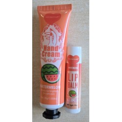 Handcreme und Lippenbalsam...