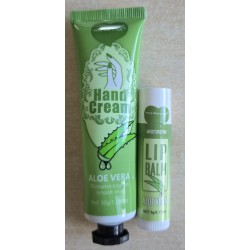 Handcreme und Lippenbalsam...