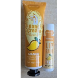 Handcreme und Lippenbalsam...