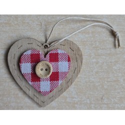 Holz Aufhänger Herz mit...