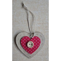 Holz Aufhänger Herz mit...