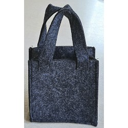 Filz Täschchen anthrazit