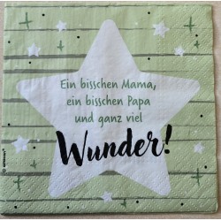 Serviette Stern/Ein...