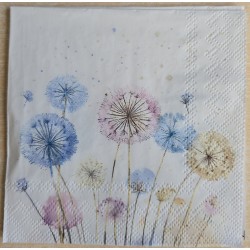 Serviette Pusteblumen...