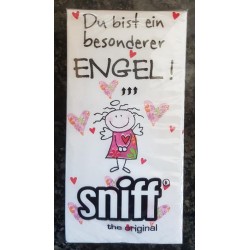 Taschentuch Engel mit Spruch