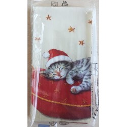 Taschentücher Weihnachts-Katze