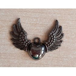 Anhänger Herz mit Flügel