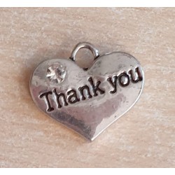 Anhänger Herz Thank you