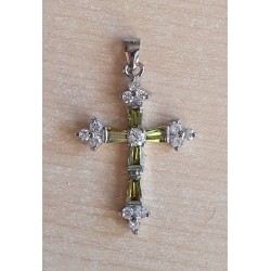 Anhänger Kreuz grün