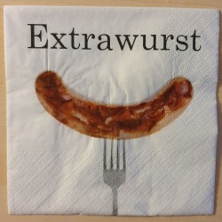 Servietten Extrawurst