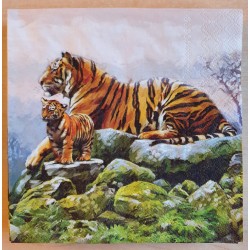 Servietten Tiger