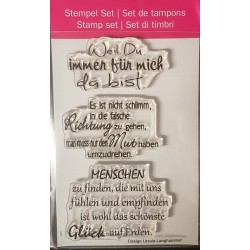 Clear-Stamps Sprüche...