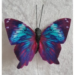 Schmetterling violette/türkis