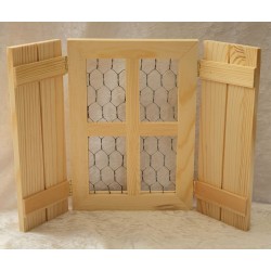 Holz Fensterladen