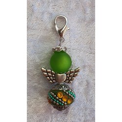 Kashmiriperlen Engel grün