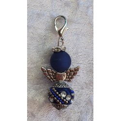 Kashmiriperlen Engel blau