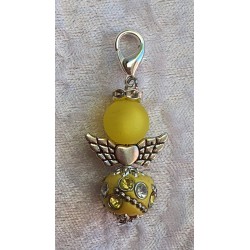 Kashmiriperlen Engel gelb